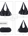 Hobo Shoulder Handbag Purse-Angelkiss Bag