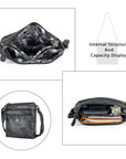 Women's Solid Design Fashion Handbag-Angelkiss Bag