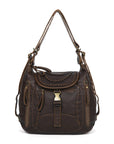 Large capacity multi-function hobo shoulder Bag