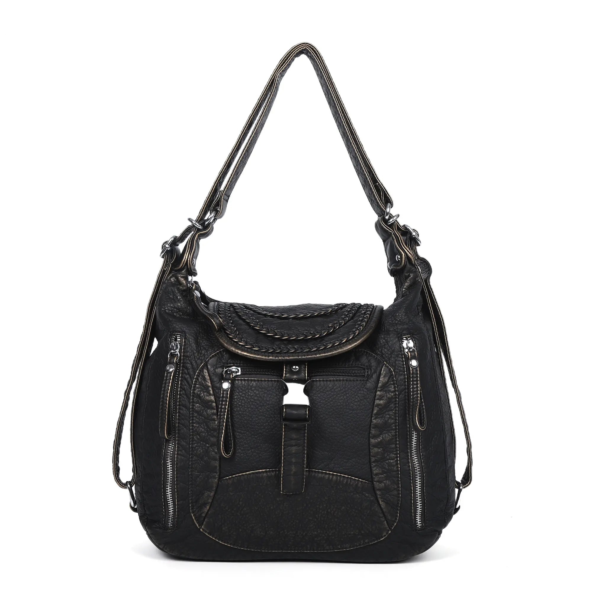 Large capacity multi-function hobo shoulder Bag