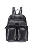 Retro large capacity stylish comfortable durable backpack-Angelkiss Bag