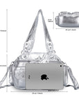 Washed Leather Multi Purpose Design Unique design Crossbody Bag-Angelkiss Bag