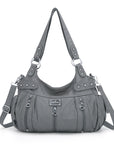 Stylish women's large capacity shoulder bags and hobo bags-Angelkiss Bag