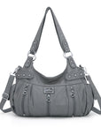 Stylish women's large capacity shoulder bags and hobo bags-Angelkiss Bag