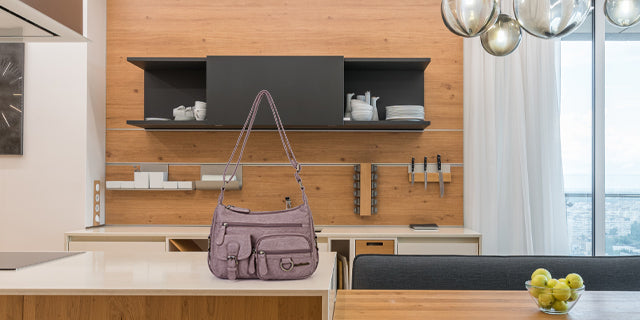 Fashion shoulder bag Soft PU leather Hobobag-Angelkiss Bag
