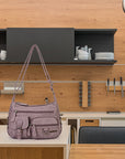 Fashion shoulder bag Soft PU leather Hobobag-Angelkiss Bag