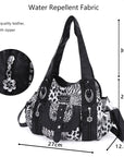Tote solid color retro tie-dye spacious unique texture of the wandering bag-Angelkiss Bag
