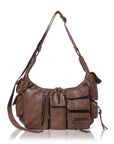 Everyday Structured Crossbody — Vintage Brown