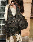 Retro Soft PU Work Shoulder Bag