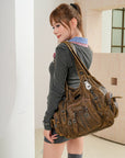 Vegan Leather Shoulder Bag · Tote & Crossbody · Soft yet Structured