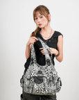 Faux Leather Leopard Print Shoulder Bag · Crossbody Purse For Women