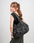 Vintage Luxe Relaxed-Shape Hobo Handbags