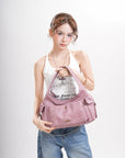 Vintage Crescent Hobo Underarm Shoulder Bag