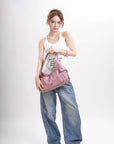 Vintage Crescent Hobo Underarm Shoulder Bag