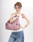Vintage Crescent Hobo Underarm Shoulder Bag