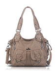 Angelkiss Urban Wash Leather Shoulder Bag