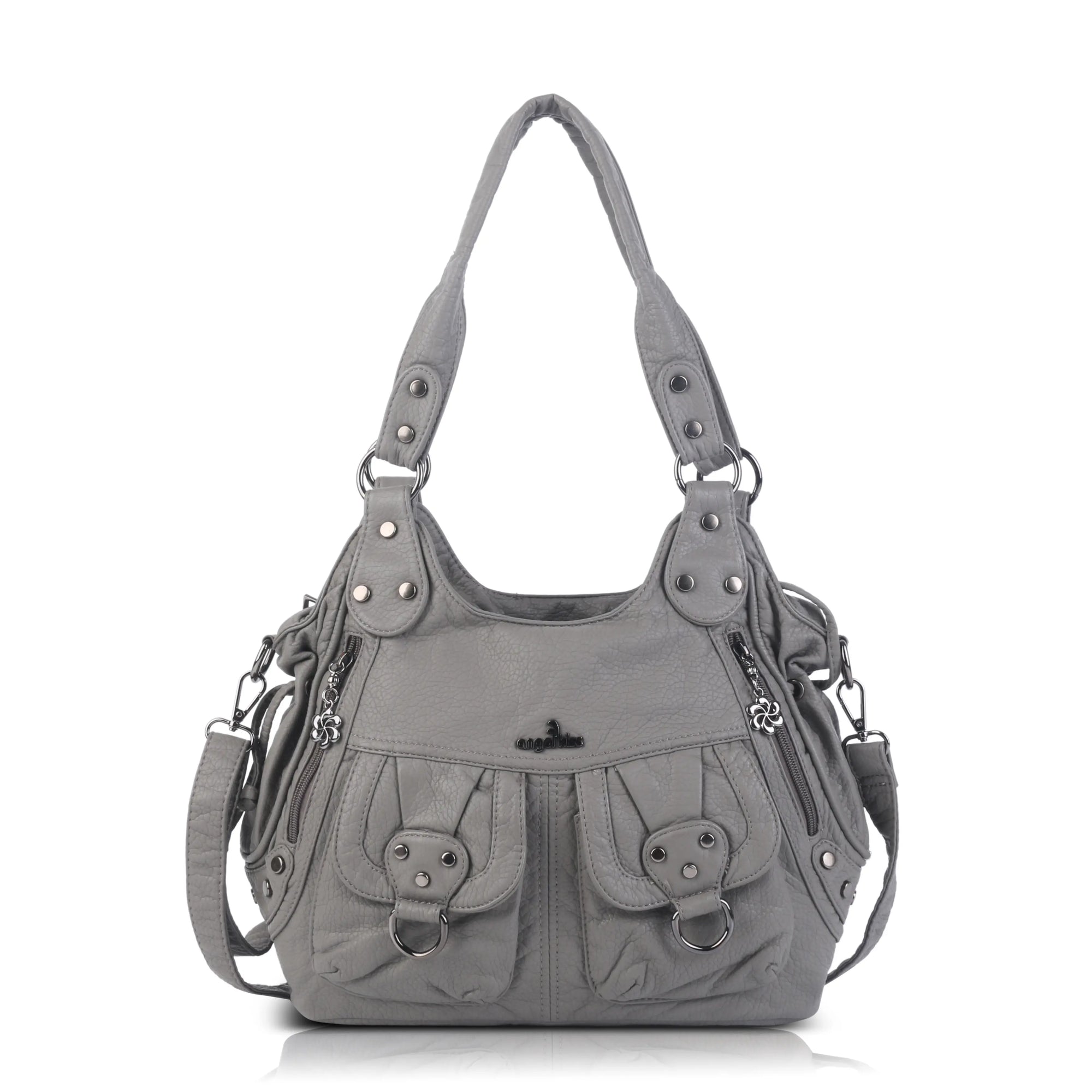 Angelkiss Urban Wash Leather Shoulder Bag