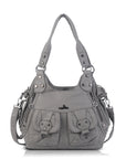 Angelkiss Urban Wash Leather Shoulder Bag