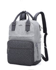 large capacity splicing daily convenient computer backpack for men and women搜料亿没得-Angelkiss Bag