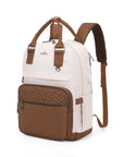 large capacity splicing daily convenient computer backpack for men and women搜料亿没得-Angelkiss Bag
