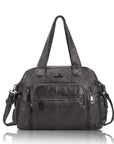 Slim Vegan Leather Tote Bag for Office | Waterproof PU Leather Briefcase for Women