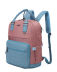 large capacity splicing daily convenient computer backpack for men and women搜料亿没得-Angelkiss Bag