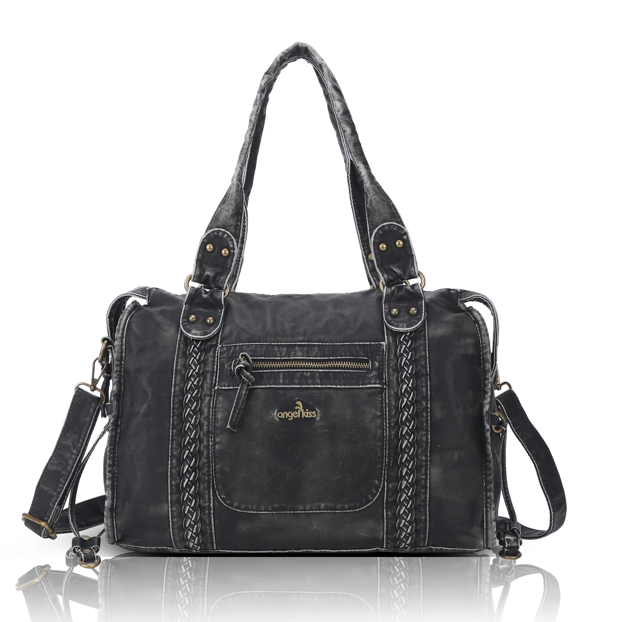 ANGELKISS Light Vintage Commuter Tote