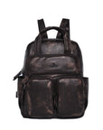 Retro large capacity stylish comfortable durable backpack-Angelkiss Bag