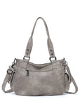 Vintage Studded Vegan Leather Everyday Bag | Custom Hardware