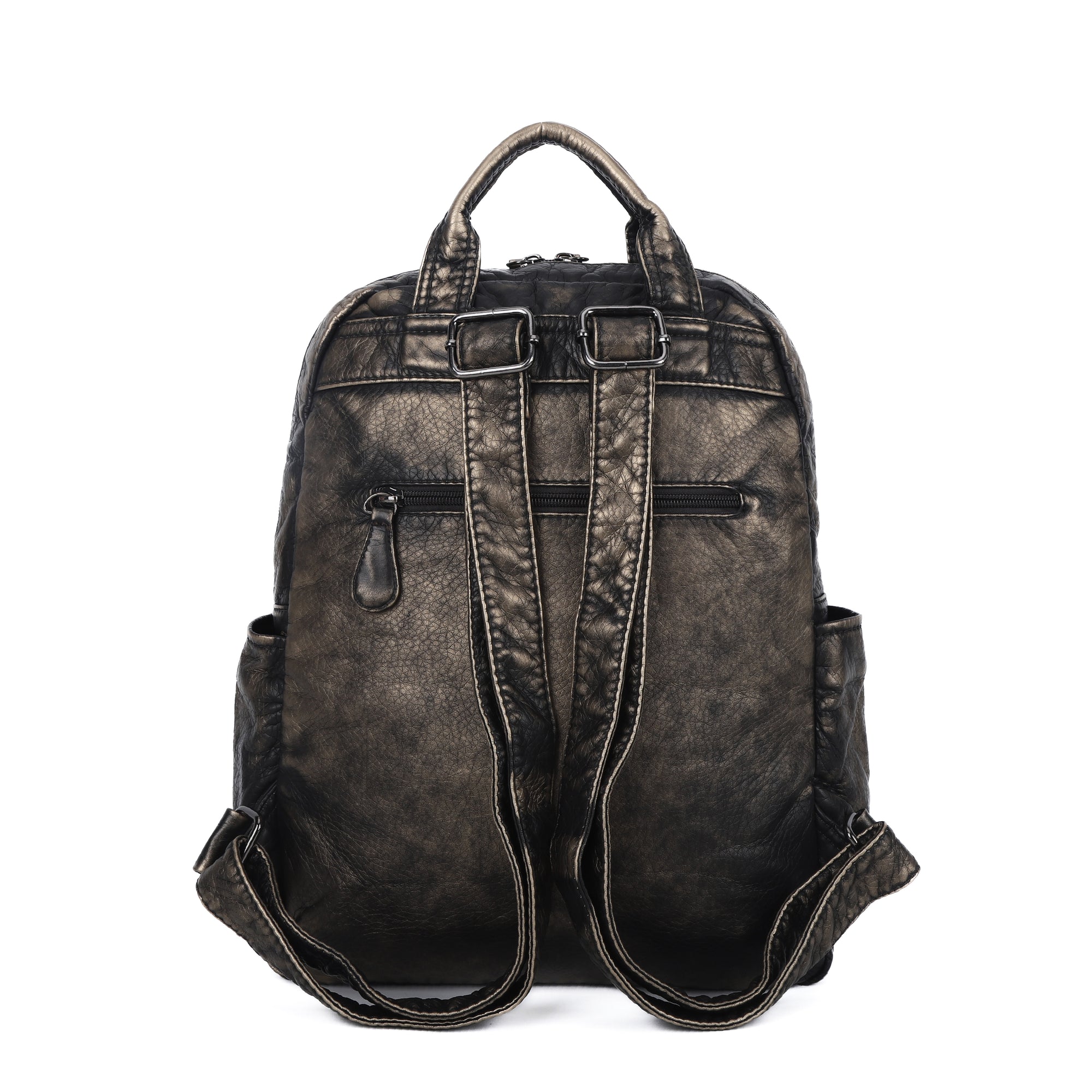 Retro large capacity stylish comfortable durable backpack-Angelkiss Bag