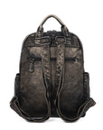 Retro large capacity stylish comfortable durable backpack-Angelkiss Bag