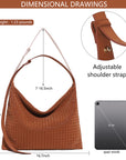 Angel Kiss vintage woven bag women's tote bag-Angelkiss Bag