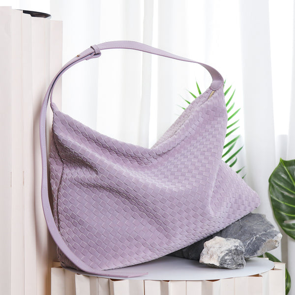 Angel Kiss vintage woven bag women's tote bag