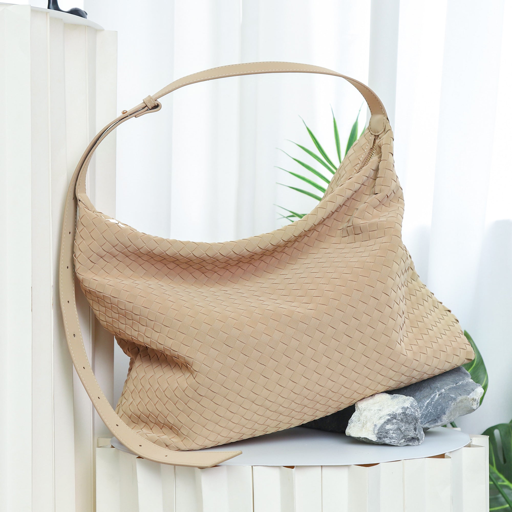 Angel Kiss vintage woven bag women's tote bag-Angelkiss Bag