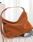 Angel Kiss vintage woven bag women's tote bag-Angelkiss Bag