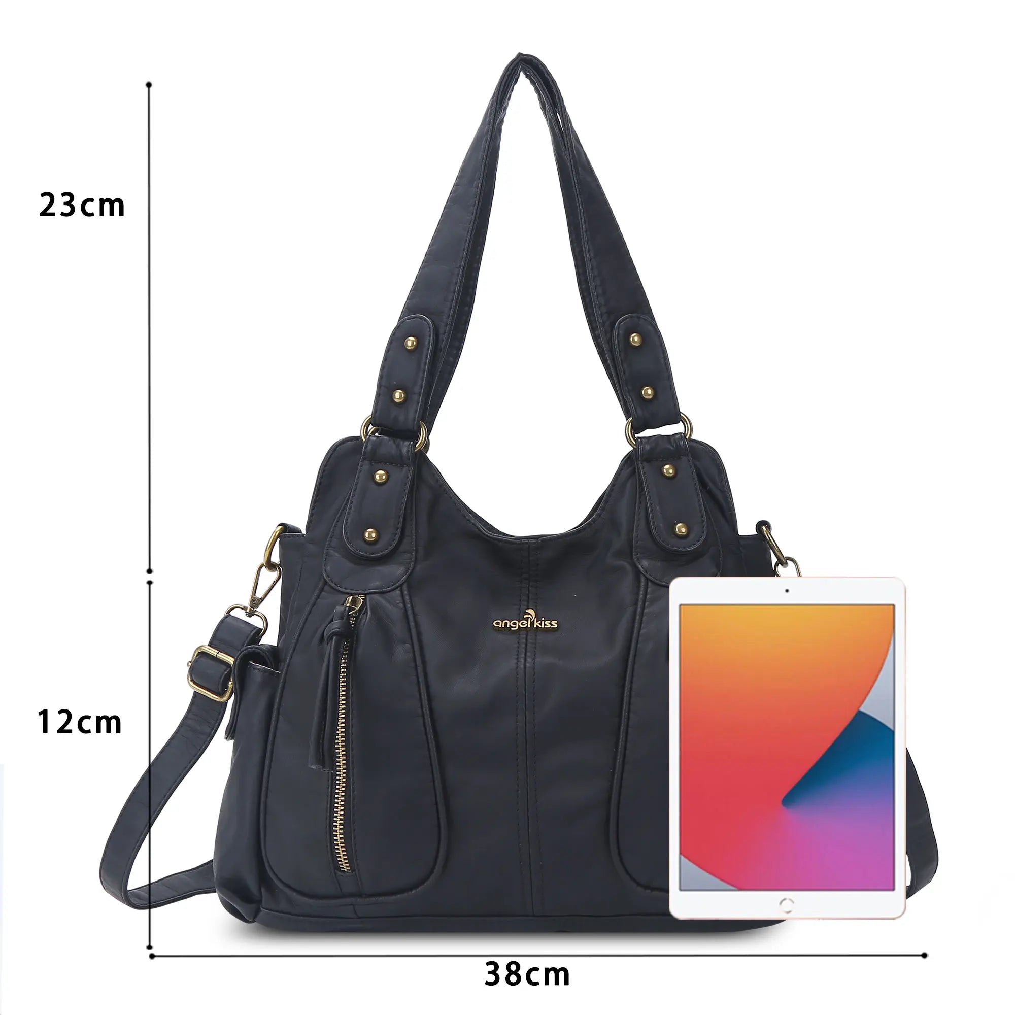 Soft big bag – practical women's bag with multiple pockets