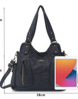 Soft big bag – practical women’s bag with multiple pockets | Angelkiss