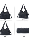 Soft big bag – practical women’s bag with multiple pockets | Angelkiss