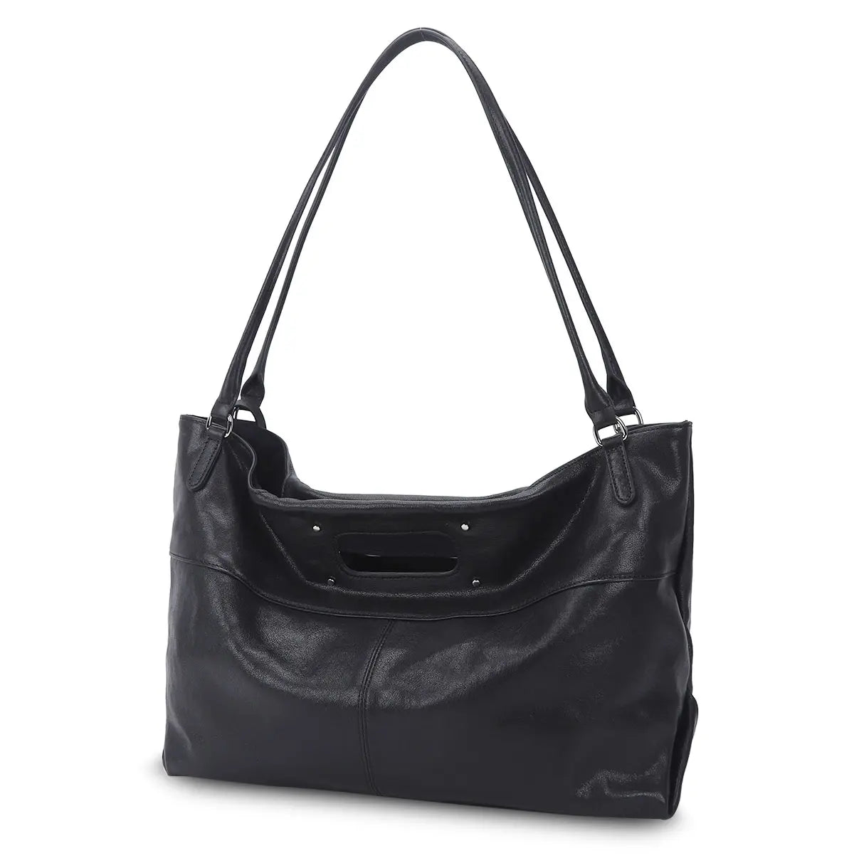 Urban Commuter Vegan Leather Tote/Shoulder Bag