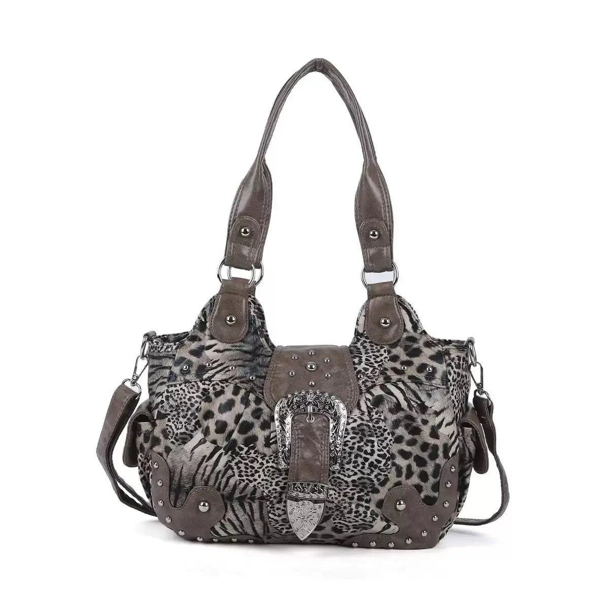 Exquisito bolso de mano de mezclilla lisa para dama | Angel Kiss