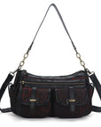 Classic fashion leopard print diagonal shoulder bag Tote purse