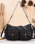 Classic fashion leopard print diagonal shoulder bag Tote purse