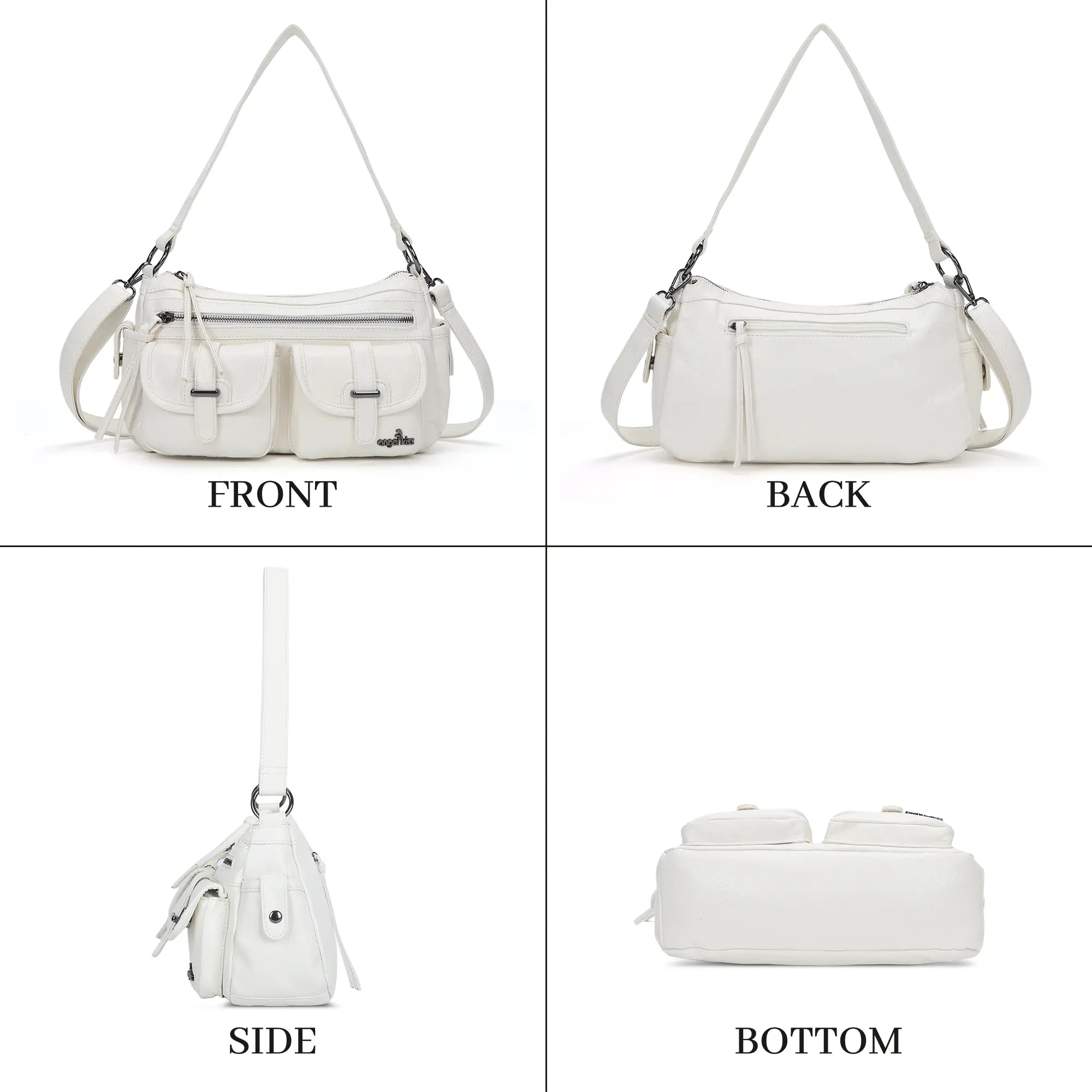 Simple personality crossbody  purse shoulder bag  handbags