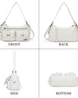 Simple personality crossbody purse shoulder bag handbags