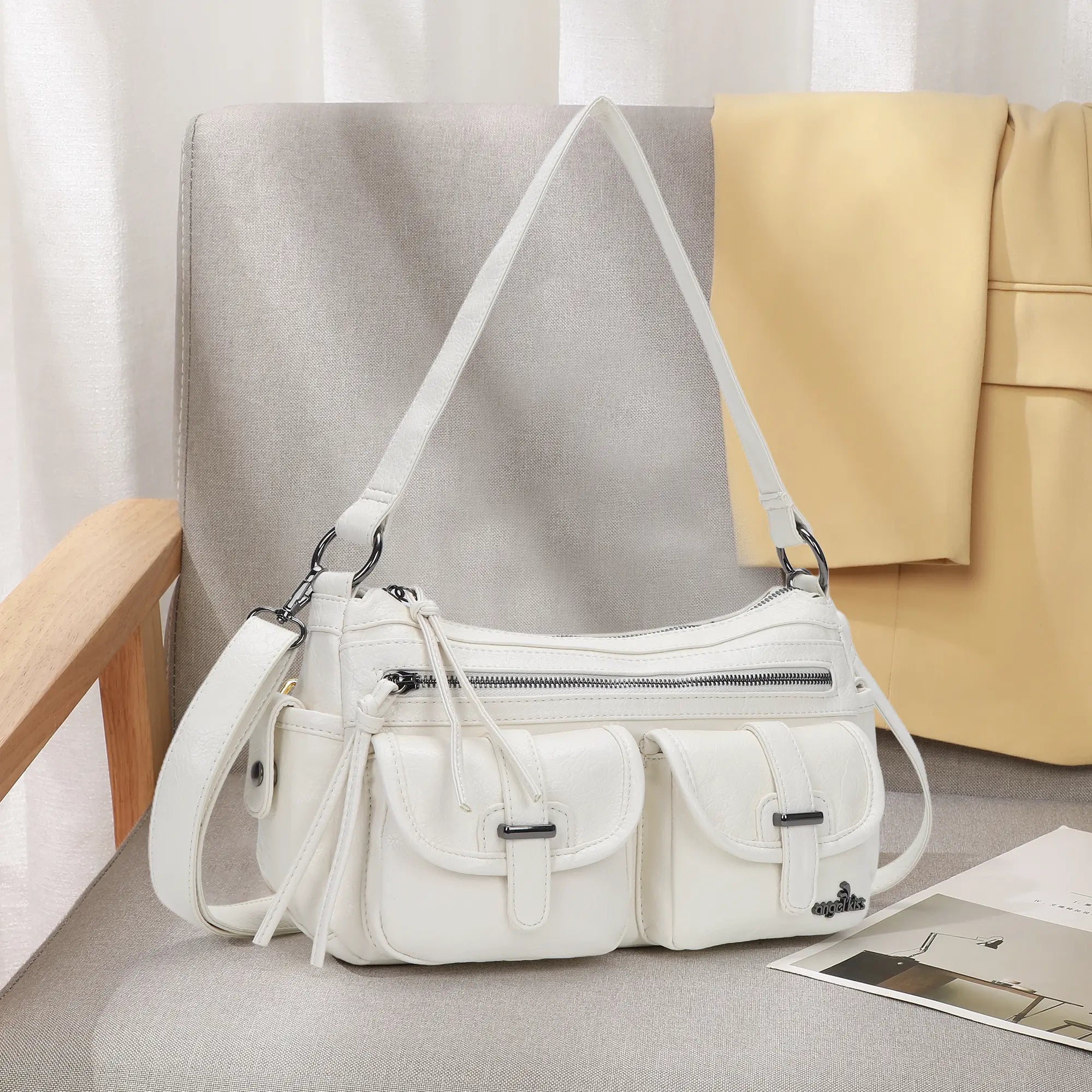 Simple personality crossbody  purse shoulder bag  handbags