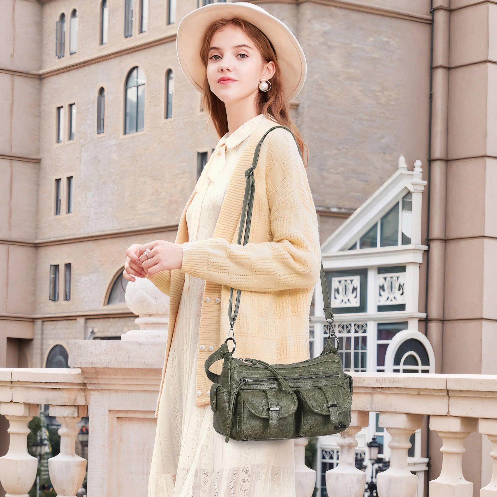 Simple personality crossbody  purse shoulder bag  handbags