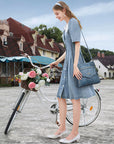 Women's black vintage crossbody bag-Angelkiss Bag