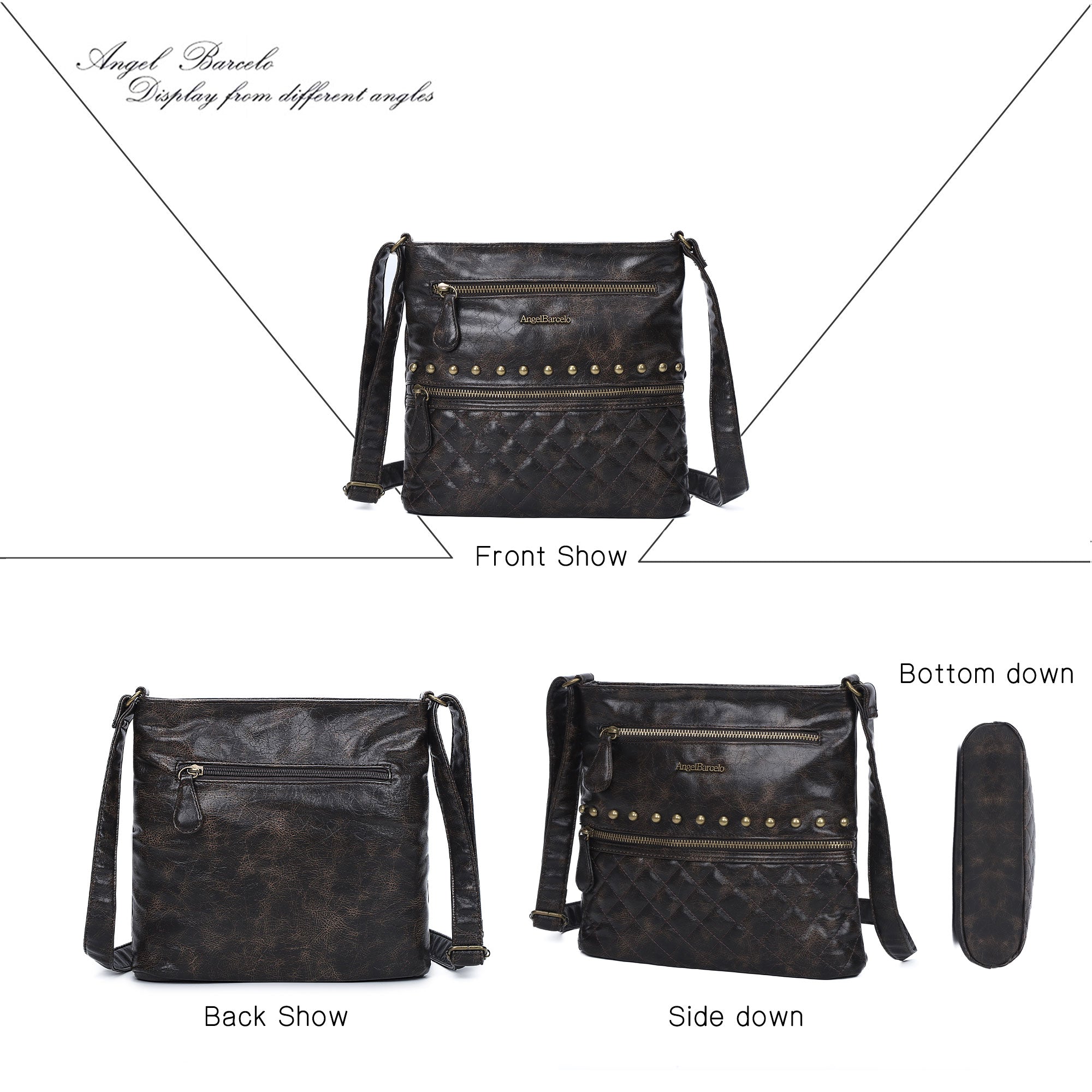 Small Crossbody Purse-Angelkiss Bag