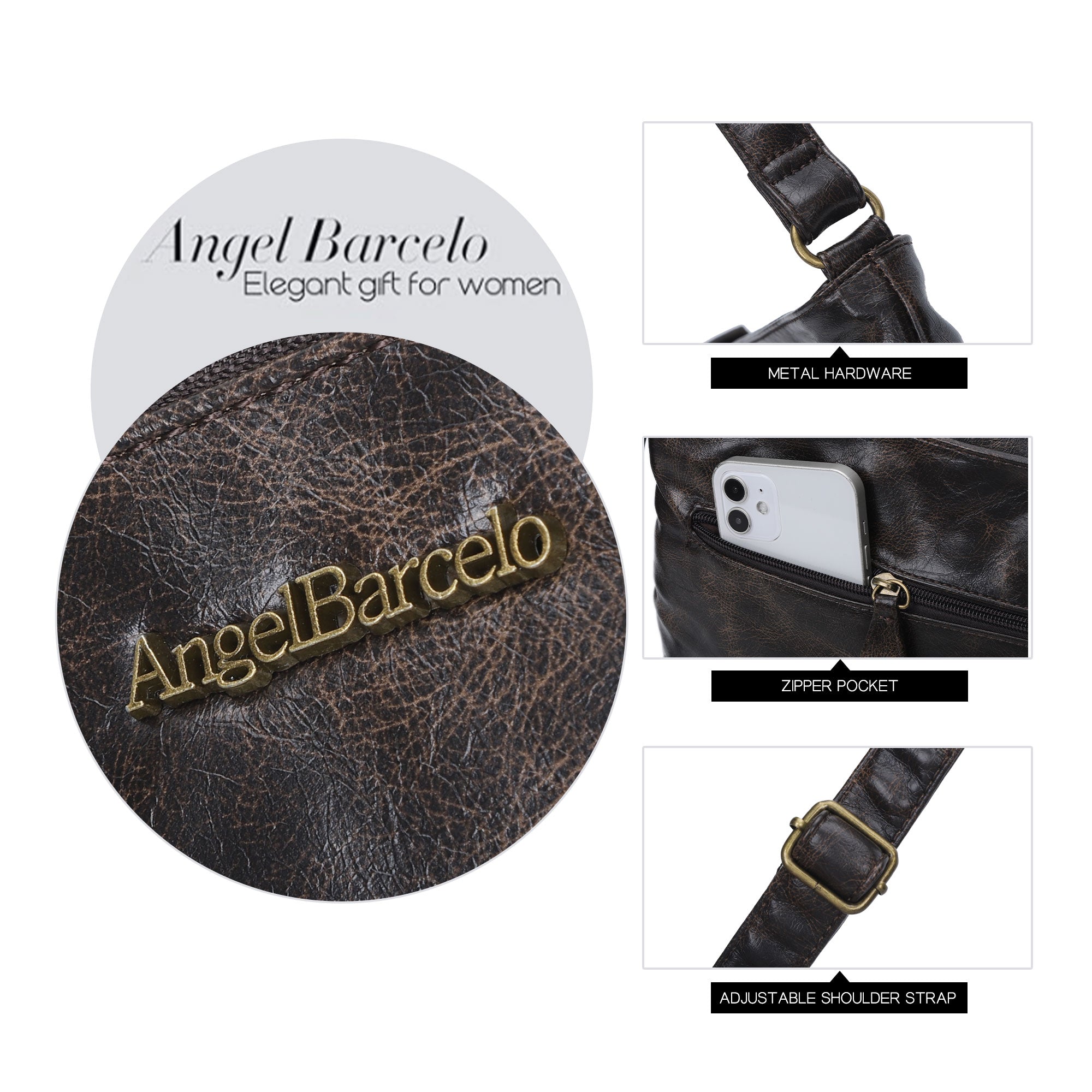 Small Crossbody Purse-Angelkiss Bag