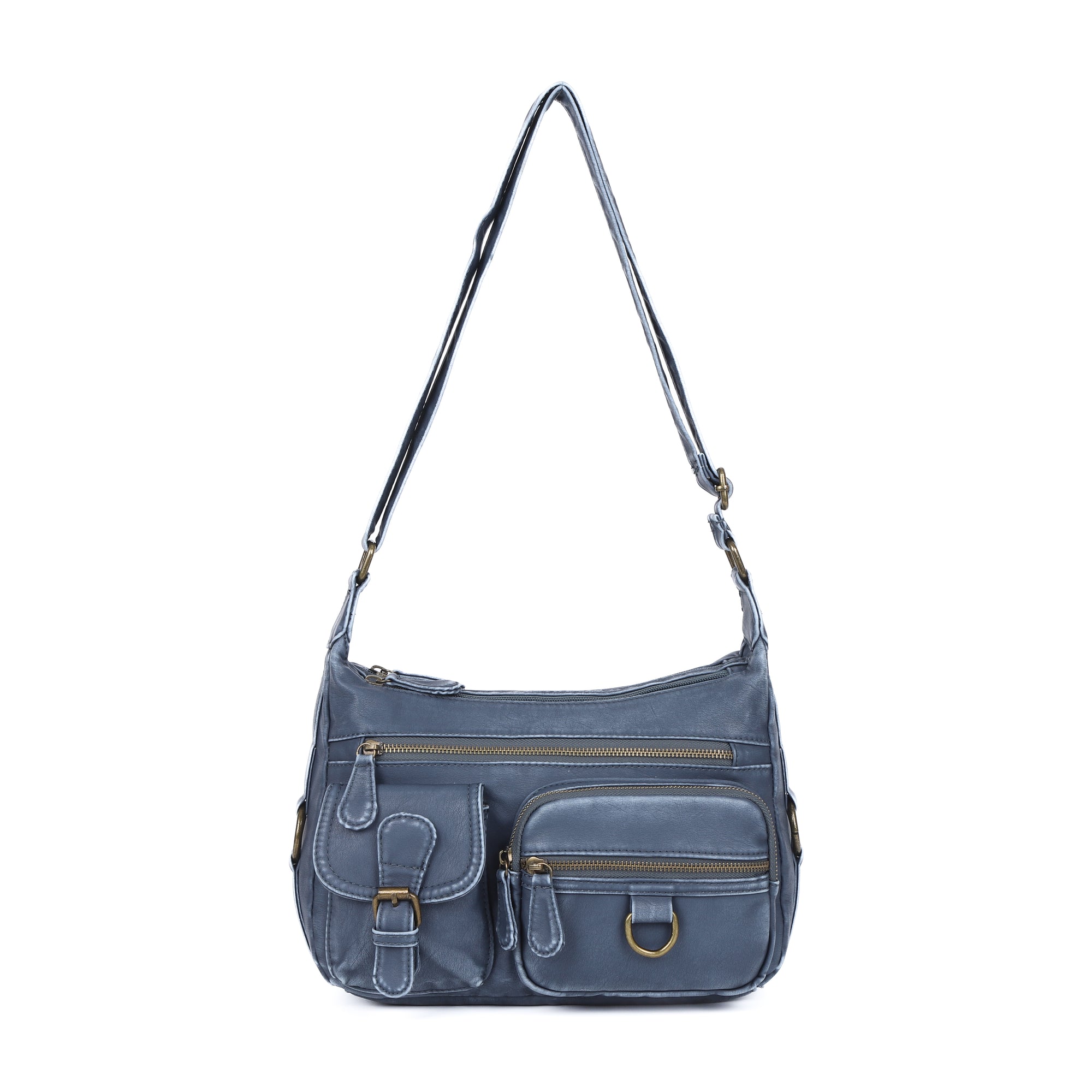 Fashion shoulder bag Soft PU leather Hobobag-Angelkiss Bag